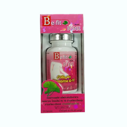 Be-Fit PINK Collagen, for Weight Loss, Well-Being,Skin Condition, 60 Capsules